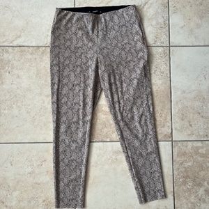 ZARA - Stretch animal print pants